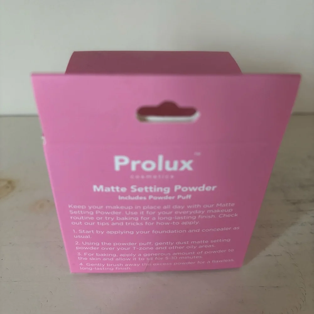 NIB Sealed Prolux Set of Liquid Foundation & Setting Powder | Fair Porcelain